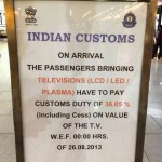 No more cost saving deal while importing TV from other country. 